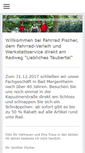 Mobile Screenshot of fahrrad-fischer.net